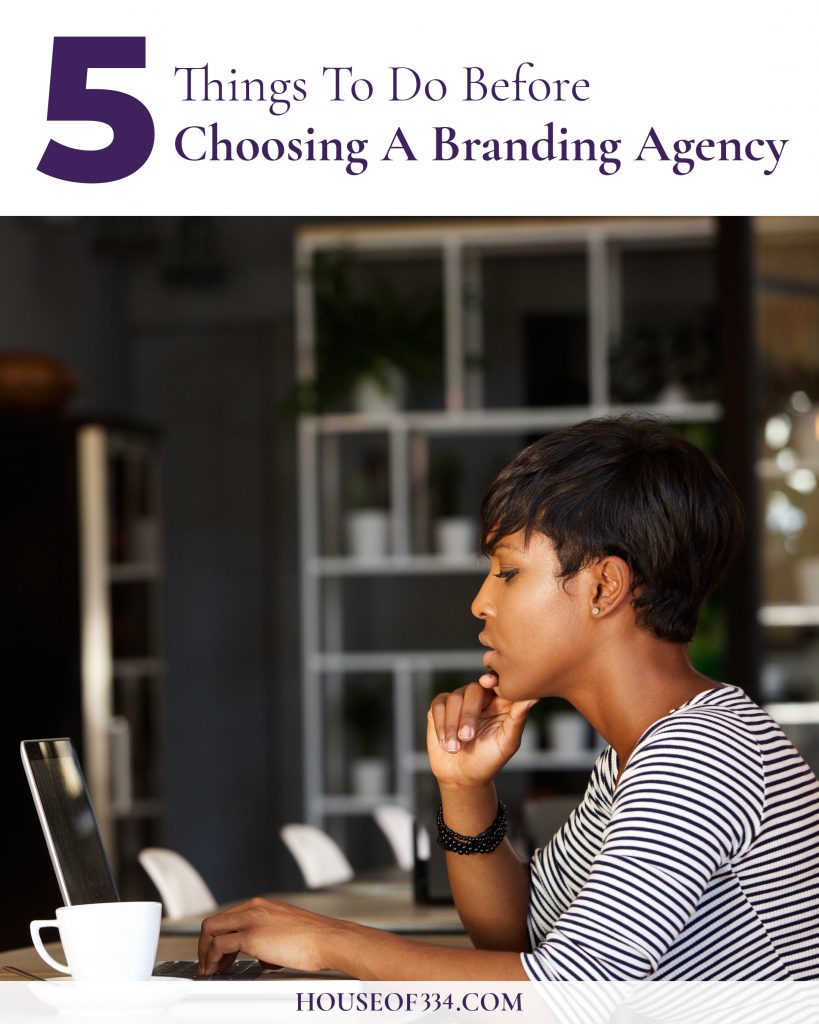 Five Things To Do Before Choosing A Branding Firm