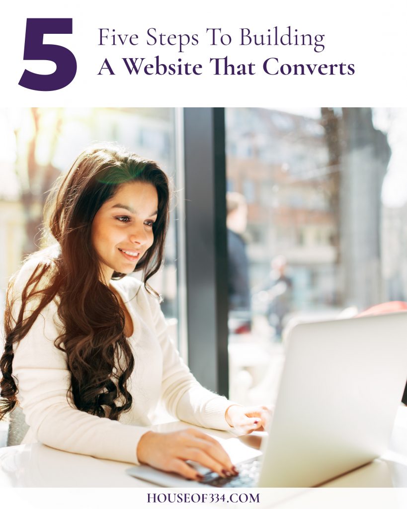 5 Steps to building a website that converts